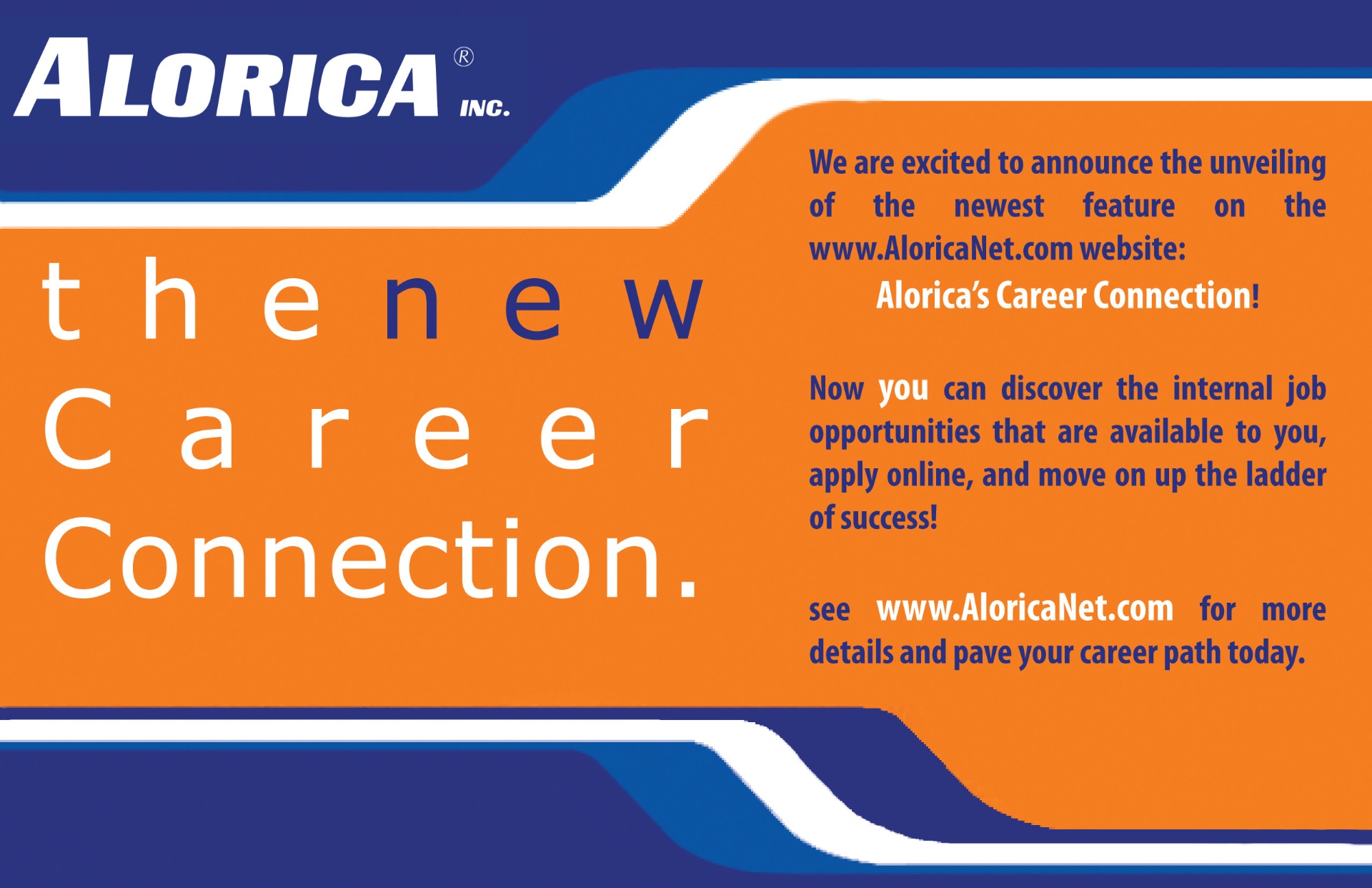 Legacy Alorica Career Connection banner