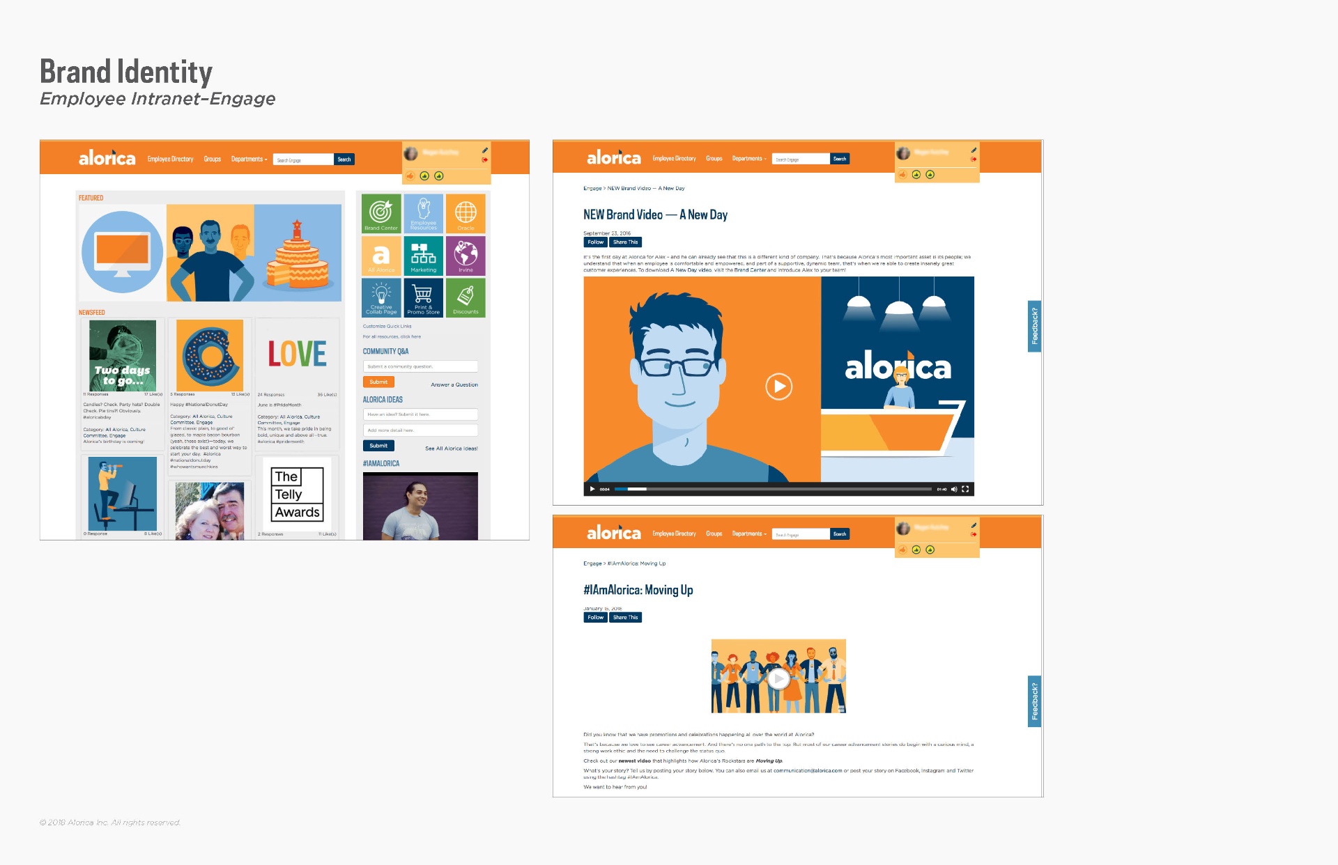Employee intranet — Engage
