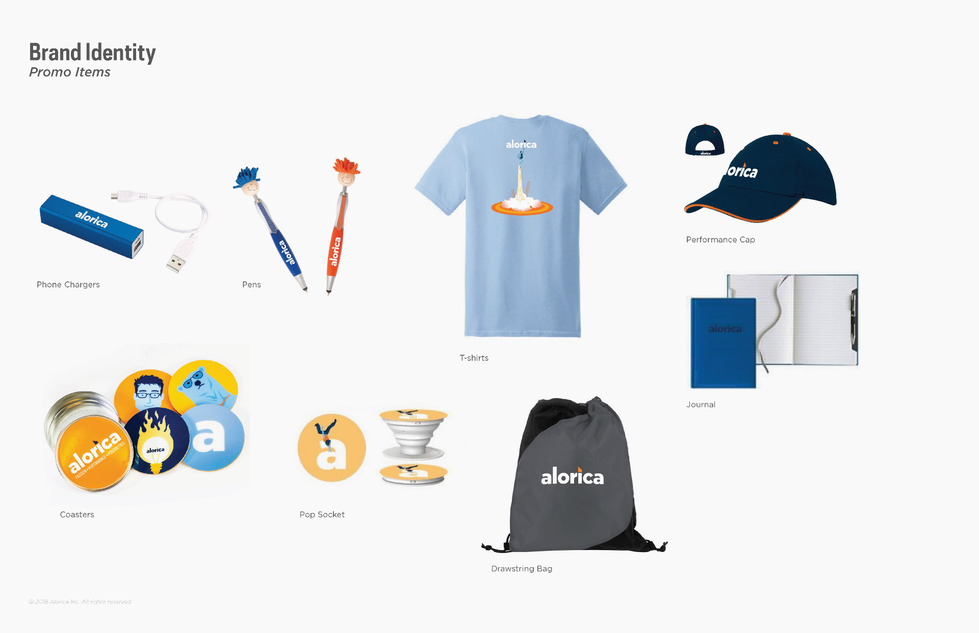 Branded promo items and merchandise
